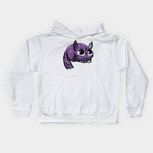 Peeved Chinchilla Doodle Monster Kids Hoodie